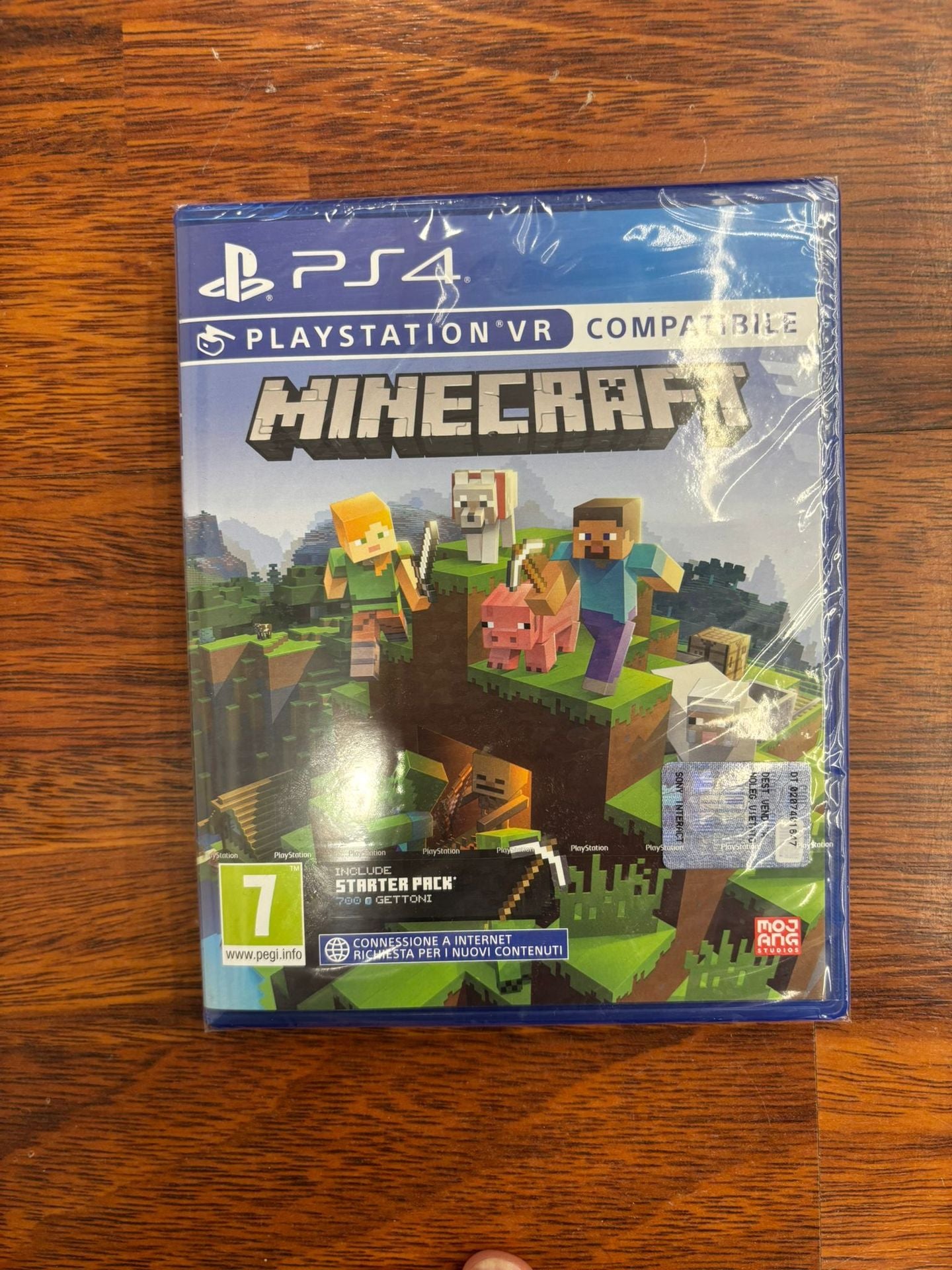 MINECRAFT STARTER COLLECTION VR COMPATIBLE PS4 IT MINECRAFT STARTER COLLECTION VR COMPATIBLE PS4 IT